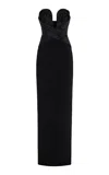 Carolina Herrera Strapless Stretch-crepe Gown