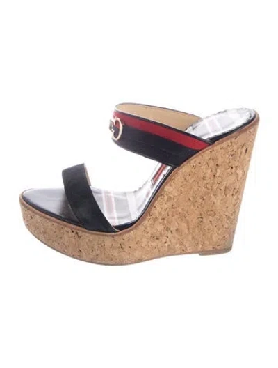 Pre-owned Carolina Herrera Striped Sandals