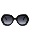 Carolina Herrera Oversized Geometric-frame Sunglasses