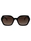 Carolina Herrera Black Acetate Sunglasses