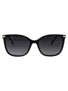 Carolina Herrera Black Acetate Sunglasses In Black