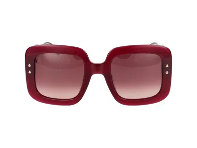 Carolina Herrera Sunglasses  Ch 0010/s Lhf Burgundy /25/145