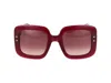 Carolina Herrera 52mm Rectangular Sunglasses In Brown