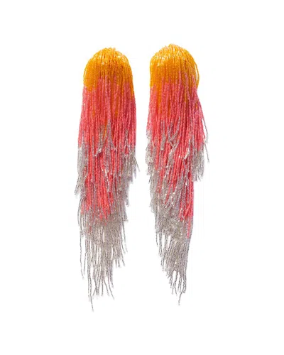 Carolina Herrera Tassel Earrings In Multi