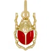 Carolina Herrera The Charm Accessory In Red Beetle