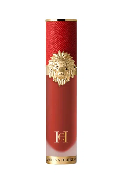 Carolina Herrera The Lip Liquid Velvet In 581 Orange Wild Talk