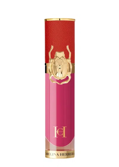 Carolina Herrera The Lip Liquid Vinyl In 271 Ferocious Pink