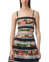 Carolina Herrera Thick Strap Crop Top In Multi
