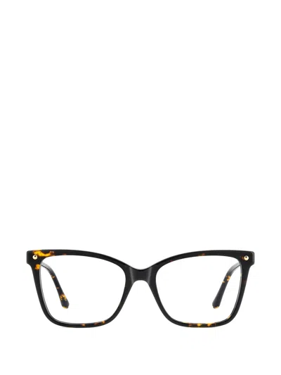 Carolina Herrera Tortoiseshell-effect Square-frame Glasses In Brown