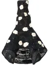 Carolina Herrera Trumpet Gown In Black