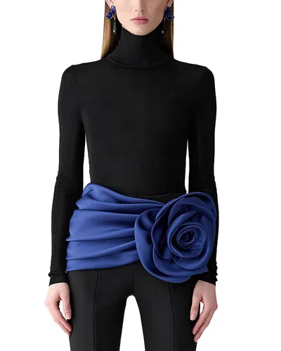 Carolina Herrera Turtleneck Sweater In Black
