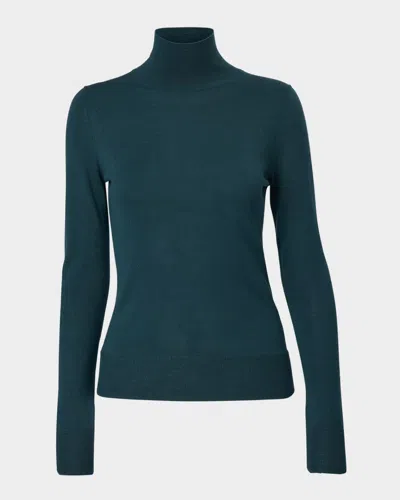 CAROLINA HERRERA TURTLENECK WOOL-SILK SWEATER