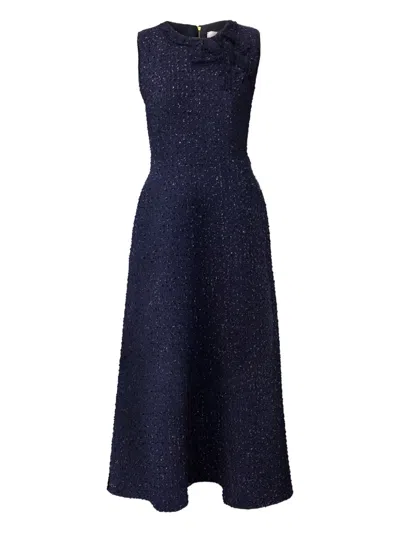 Carolina Herrera Tweed Midi Dress