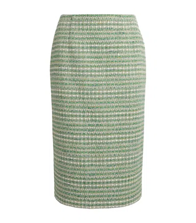 Carolina Herrera Tweed Pencil Skirt