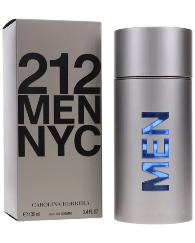 Carolina Herrera Unisex 3.4oz 212 Man Edt In Transparent