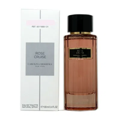 Carolina Herrera Unisex Rose Cruise Edt Spray 3.4 oz (tester) Fragrances 8411061869529 In Brown