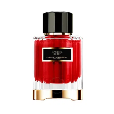 Carolina Herrera Unisex Sandal Ruby Edp 3.4 oz Fragrances 8411061946374 In Black / Ruby