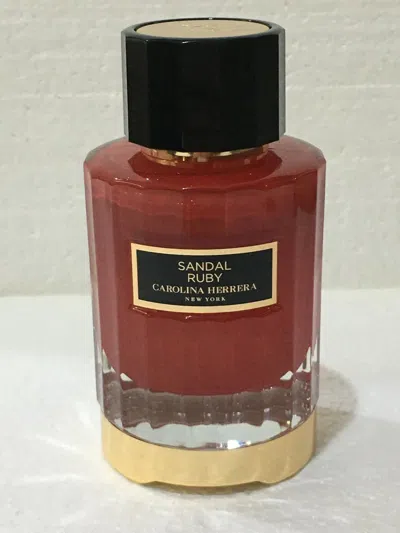 Carolina Herrera Unisex Sandal Ruby Edp 3.4 oz (tester) Fragrances 8411061947760 In Brown