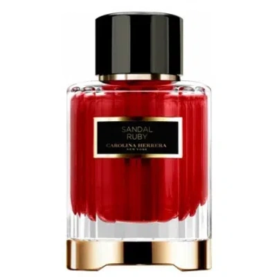 Carolina Herrera Unisex Sandal Ruby For Unisex Mini Edp 5 ml In Transparent