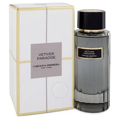 Carolina Herrera Unisex Vetiver Paradise Edt 3.4 oz Fragrances 8411061884010 In White