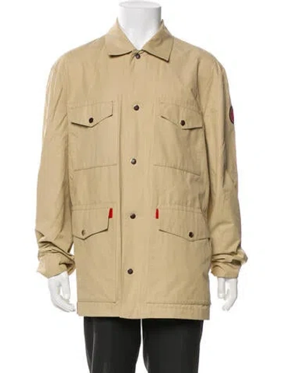 Pre-owned Carolina Herrera Utility Jacket In Neutral