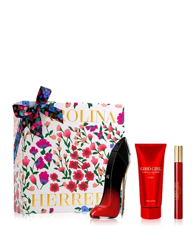 Carolina Herrera Very Good Girl Elixir Gift Set ($251 Value) In Red