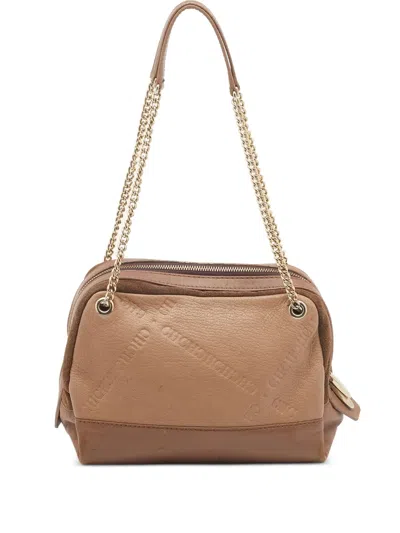 Pre-owned Carolina Herrera Vintage Chain-strap Shoulder Bag