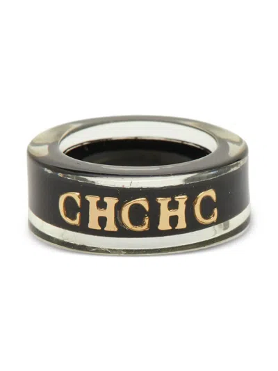 Pre-owned Carolina Herrera Vintage  Ch Ring