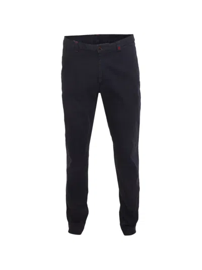 Pre-owned Carolina Herrera Vintage Straight-leg Denim Jeans In Blue