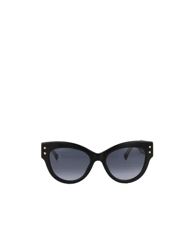 Carolina Herrera Wayfarer-frame Sunglasses In Black