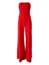 Carolina Herrera Wide-leg Jumpsuit In Red