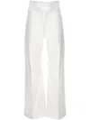 Carolina Herrera Hose Mit Weitem Bein In Weiss