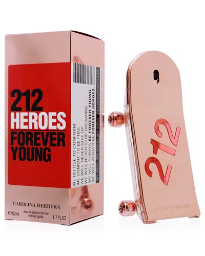 Carolina Herrera Women's 1.7oz 212 Heroes Forever Young Edp Spray In White