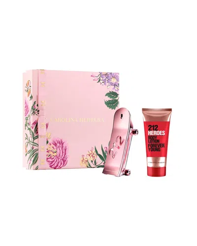 Carolina Herrera Women's 2.7oz 212 Heroes Forever Young 2pc Set