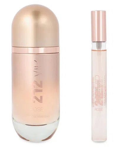 Carolina Herrera Women's 2.7oz 212 Vip Rose 2pc Set In White