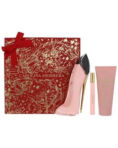 Carolina Herrera Women's 3pc Ch Good Girl Blush Gift Set In Transparent