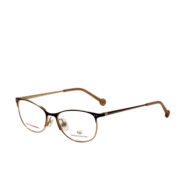 Carolina Herrera Women's 51mm Gold Burgundy Eyeglasses Her0168-noa-51 In Multi