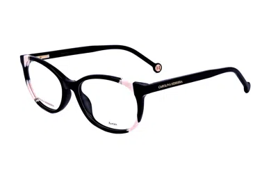 Carolina Herrera Cat-eye Frame Glasses In Black