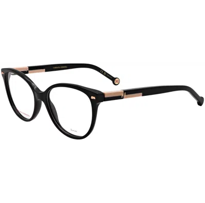 Carolina Herrera Women's 53 Mm Black Opticals In White