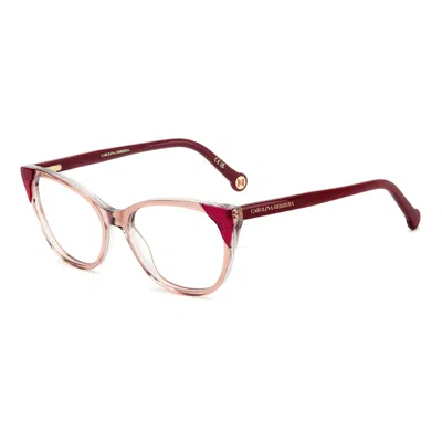 Carolina Herrera Geometric-frame Glasses In Multi