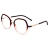 Carolina Herrera Geometric-frame Glasses In Brown