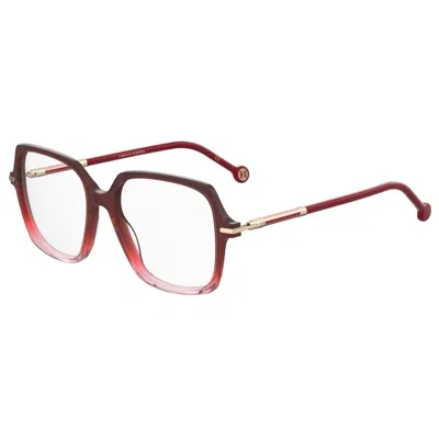 Carolina Herrera Geometric-frame Glasses In Multi