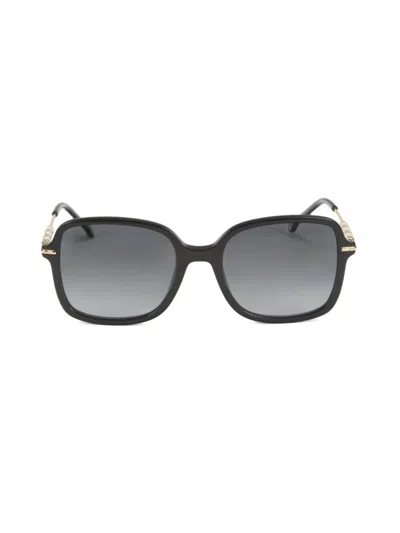 Carolina Herrera Women's 55mm Square Sunglasses In Black