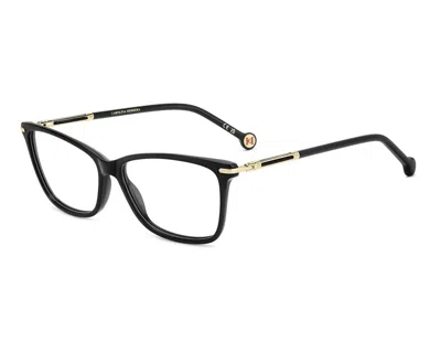 Carolina Herrera Cat-eye Frame Glasses In Black