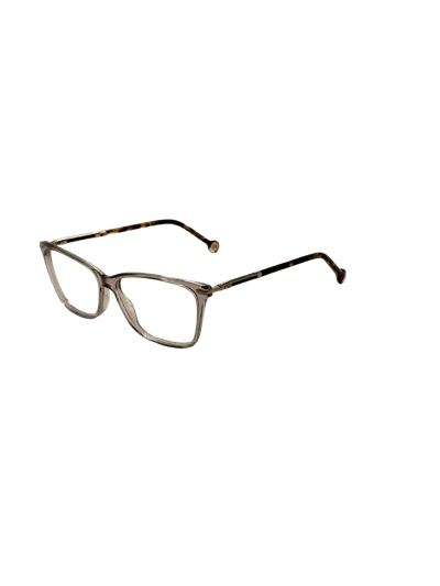 Carolina Herrera Women's 56 Mm Grey Beige Eyeglasses In Brown
