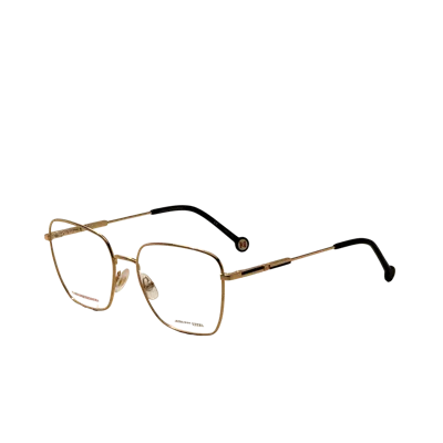 Carolina Herrera Women's 56mm Rose Gold Eyeglasses Her0162-000-56 In Brown