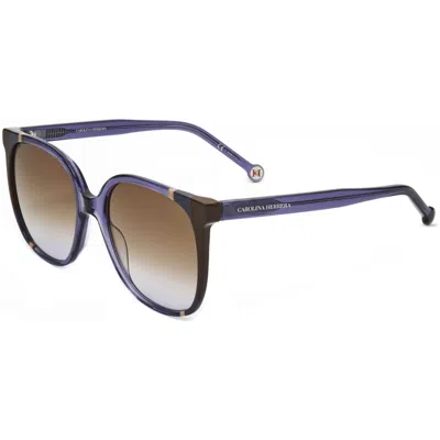 Carolina Herrera Women's 57 Mm Brown Sunglasses In Multi