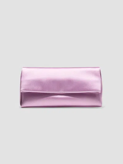 Carolina Herrera Women's Annie Satin Clutch In Wisteria