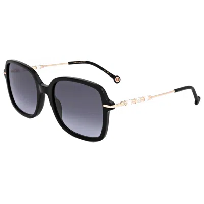 Carolina Herrera Women's Black 55mm Sunglasses
