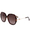 Carolina Herrera Women's Ch 0019/s 05l 54mm Sunglasses In Brown